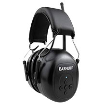 EARMUFF cuffie antirumore con radio
