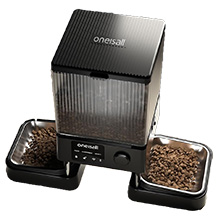 oneisall distributore di cibo per gatti