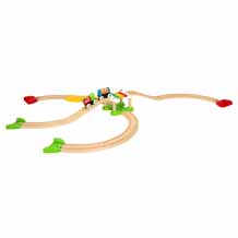 trenino di legno
